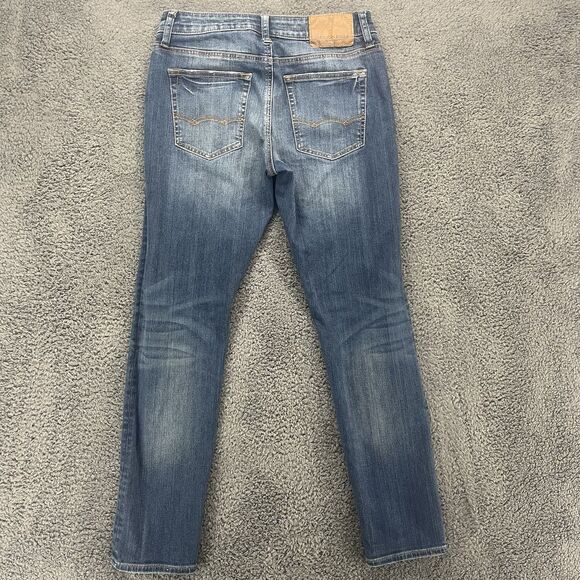 Lot Of 2 American Eagle Airflex + Jeans Mens 29x30 Slim Stretch Black Blue - Picture 8 of 16